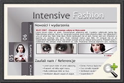 Intensive Fashion (projekt dla Netart.pl)